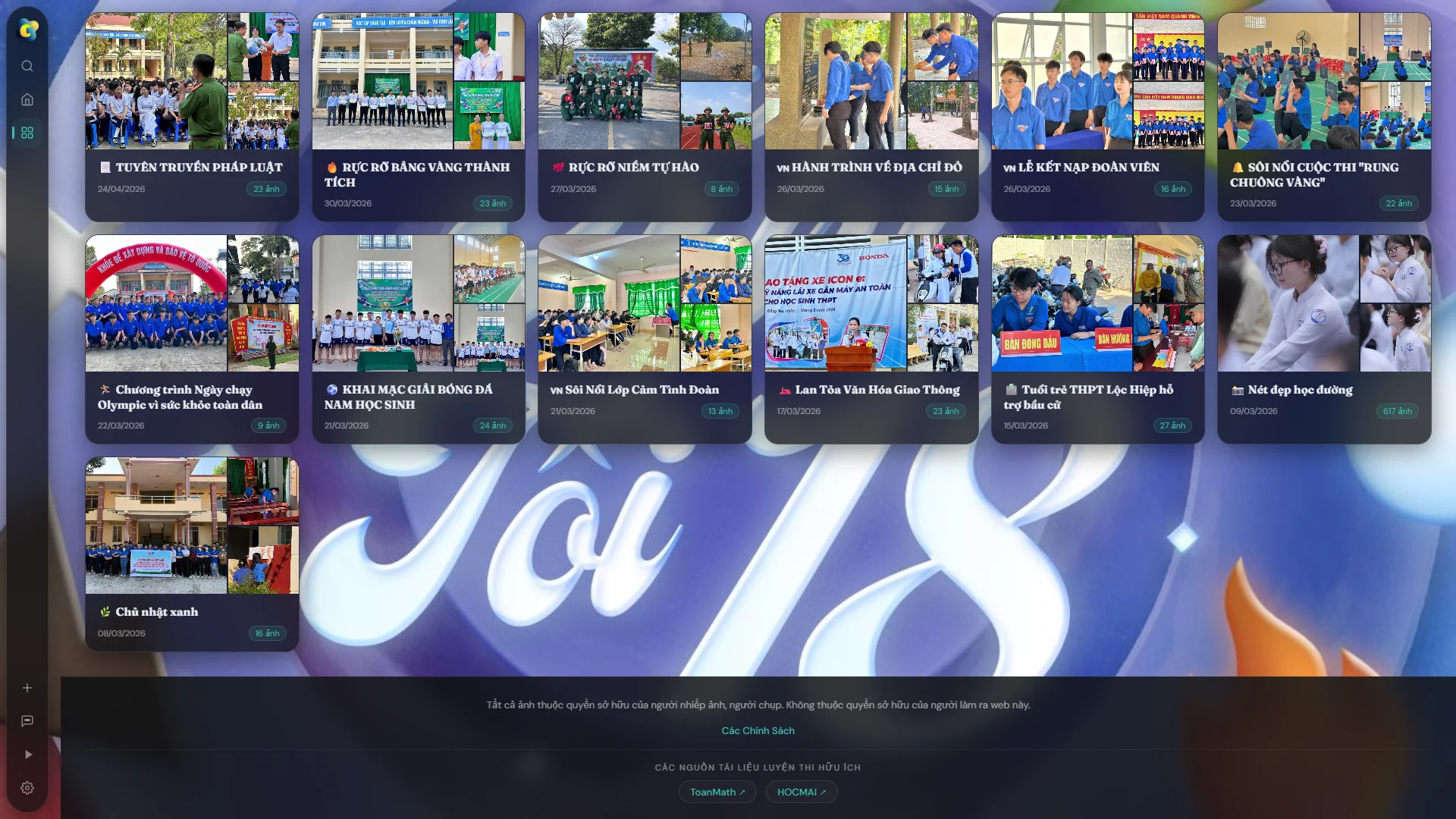 Candimate interface — screenshot two