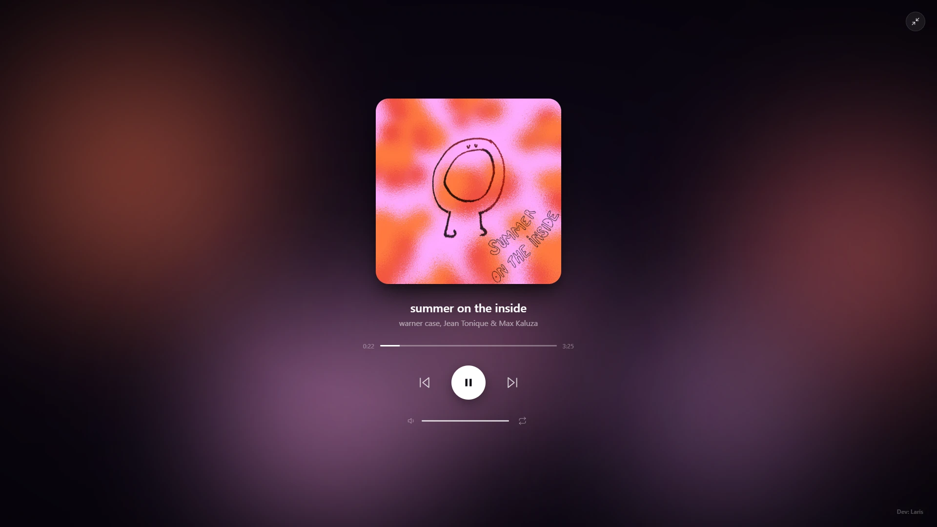 Pydinary interface — screenshot three